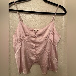 POL NWOT Silky Cami, Women’s Size Small, Pale Dusty Rose